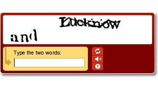 Captcha ordinaire